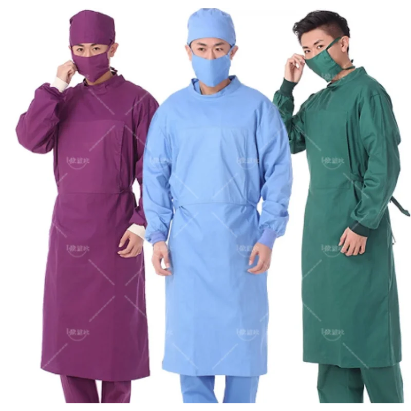 Nurse Uniforms Unisex Pet Grooming Working Suits Reusable Beauty Salon Clothing Workwear Scrubs laboratory Work Overalls