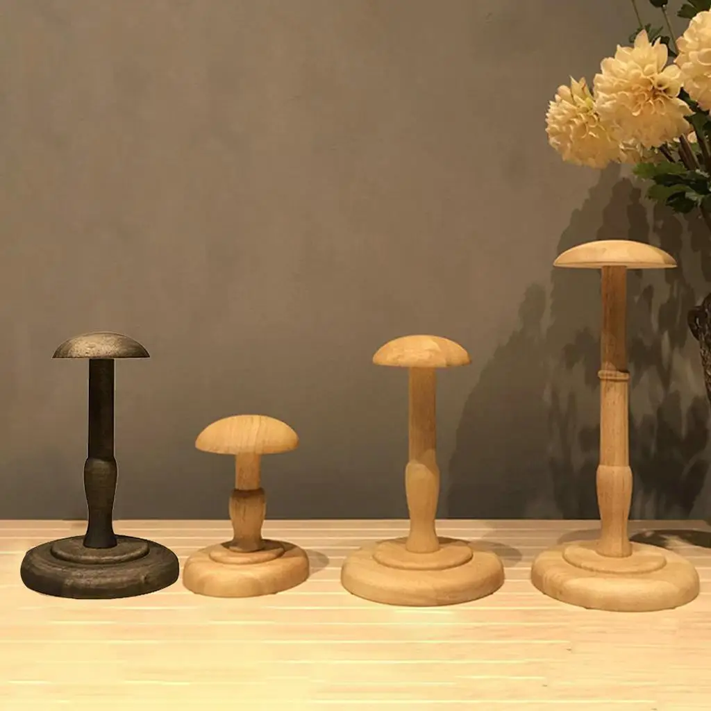 

Vintage Style Hat Rack Cap Wig Holder Standing Display Stand Organizer Hat Display Stand Tabletop