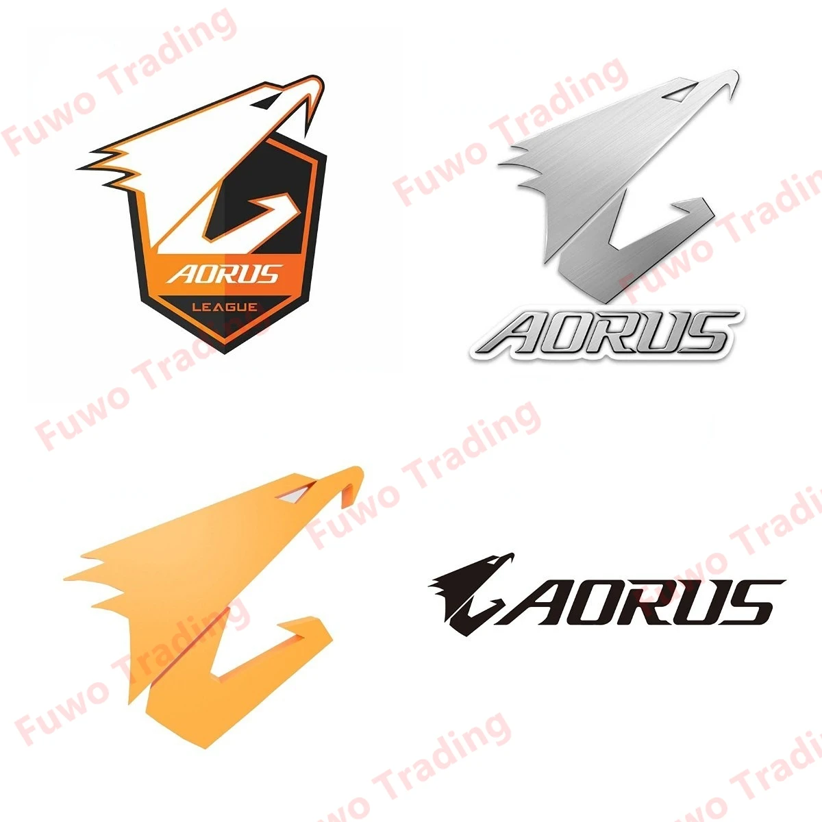 Personality Fashion Aorus League CSGO Car Stickers Vinyl Waterproof Anime Scratch-proof JDM Motorcycle Decoration Styling PVC