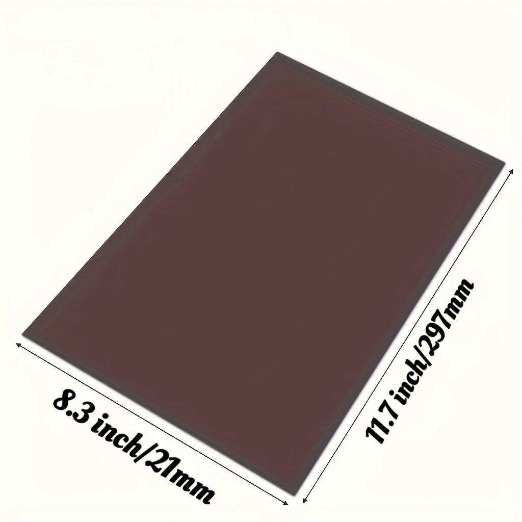 HUSPER A4 5 Sheets Matte Printable Magnetic Paper 8.3×11.7 inch for Inkjet Printers Magnetic Paper