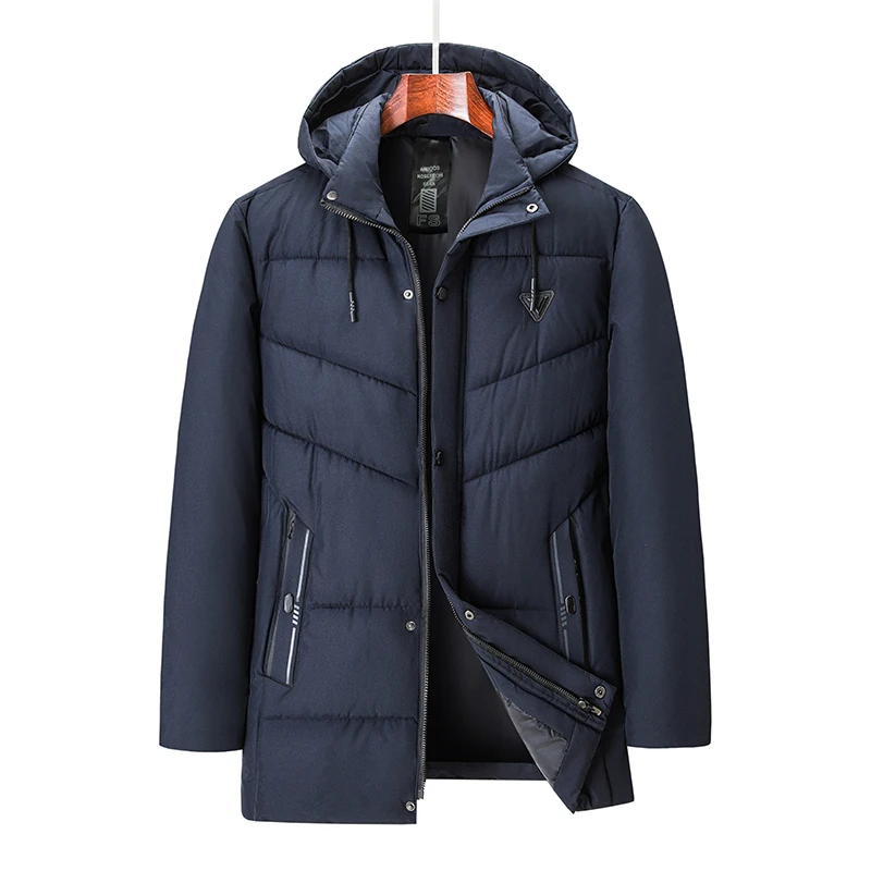 

Winter Thiened Warm Cotton Jaet Detachable Hat Faionable Casual Removeable Cap Polyester Fiber Stand Fit My08