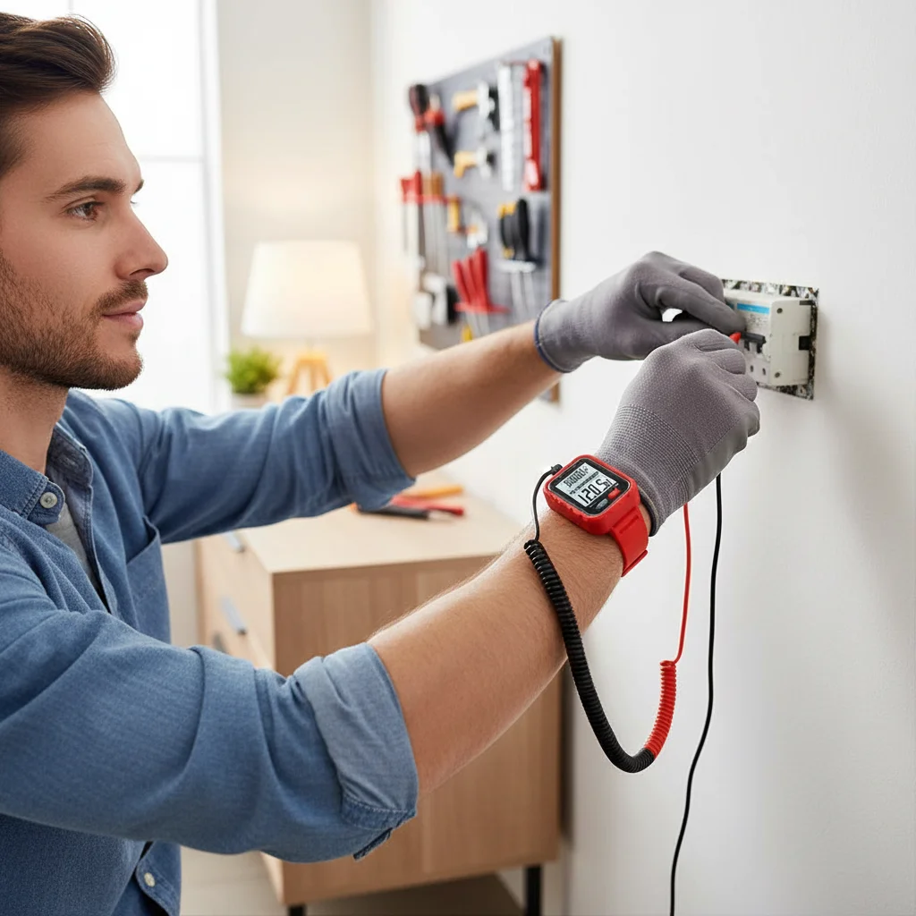 New Lightweight Auto Range Digital Multimeter with NCV Voltage Detection for Home Electrician Repair Capacitance Measurement