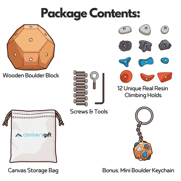 

Самодельные зацепы для скалолазания из камня: тренажер для развития силы хвата и точности, для функциональной фитнес-тренировки и скалолазания