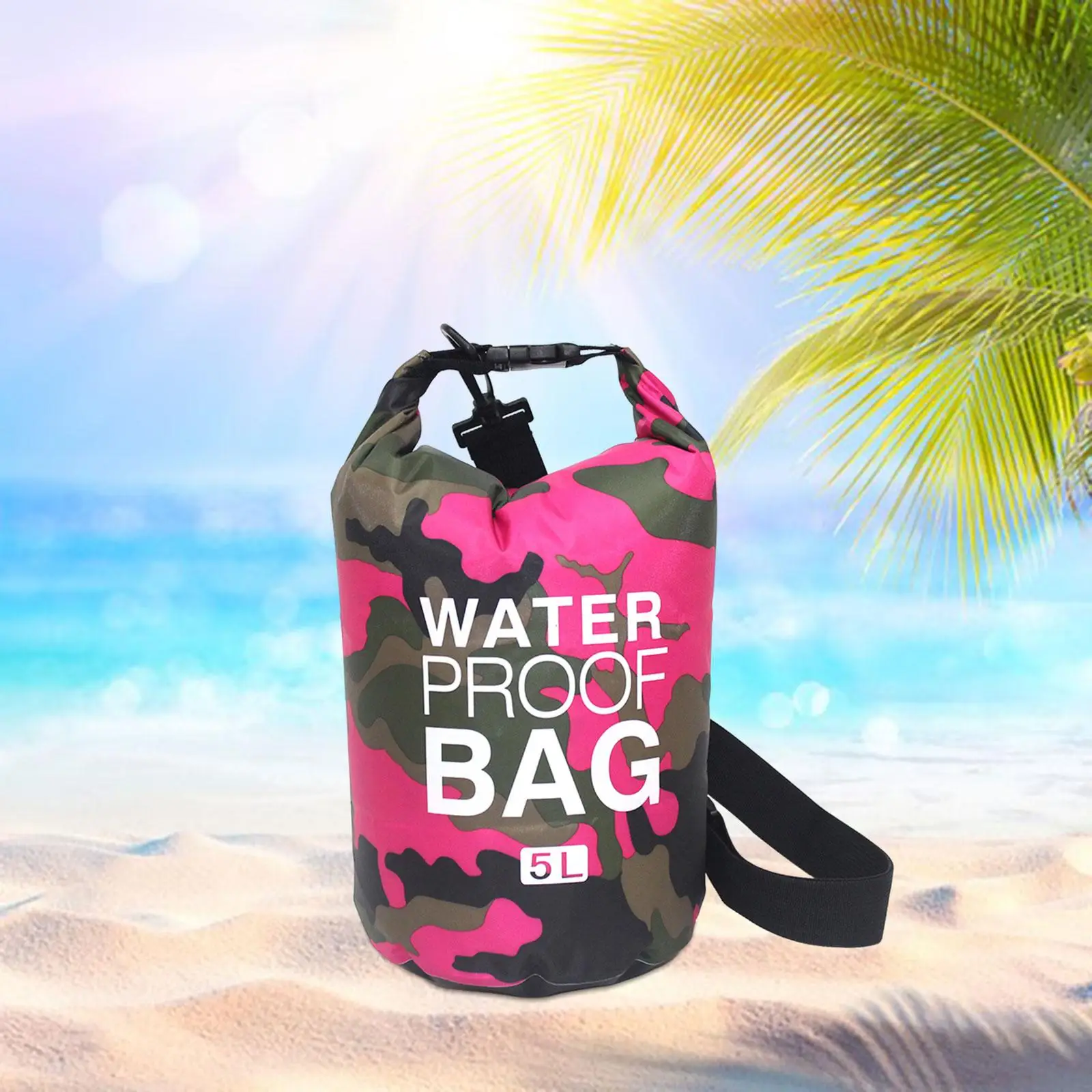Floating Waterproof Dry Bag for Kayaking Rafting Carry Sack with Shoulder Strap for Drifting Boating Camping Outdoor Gear