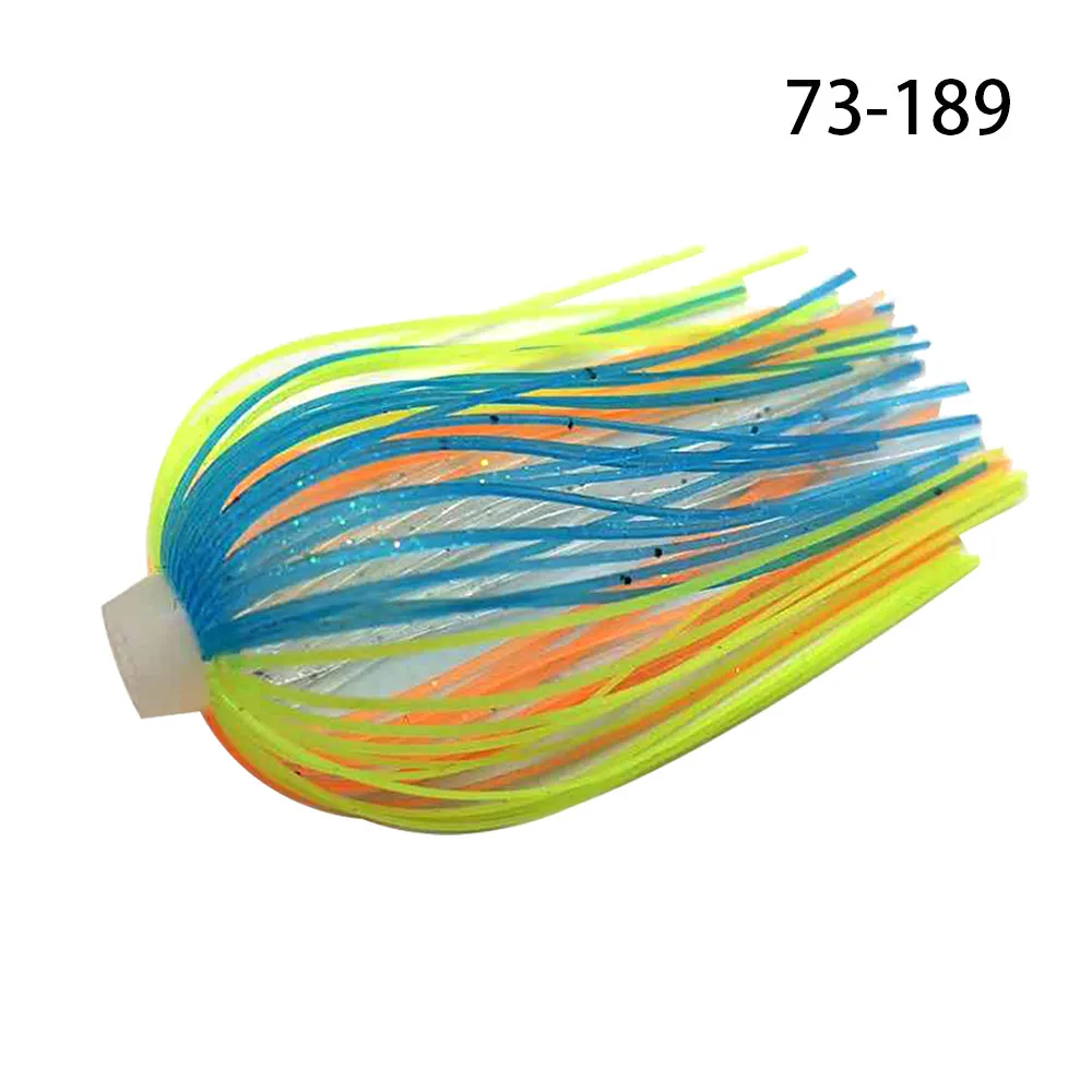 5 Stück/Lot 88 Stränge 64mm Silikonröcke Elastische Löcher Schirmröcke Angelzubehör Buzzbaits Spinner Buzz Bait – Detail 10