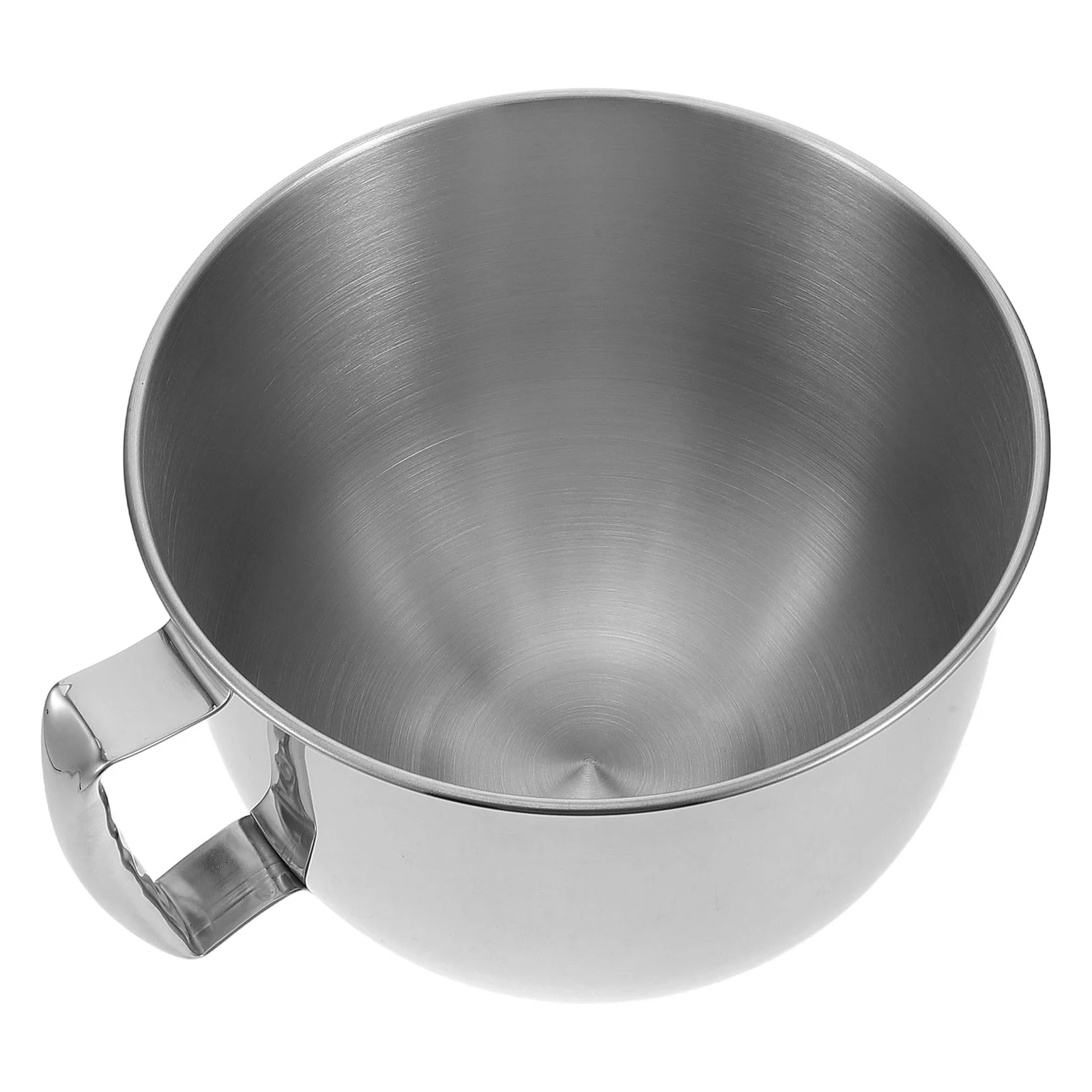 

Chef Mixing Bowl Mixer Stainless with Handle Steel Bowls Handles Kitchen Replacement Large Big Stand