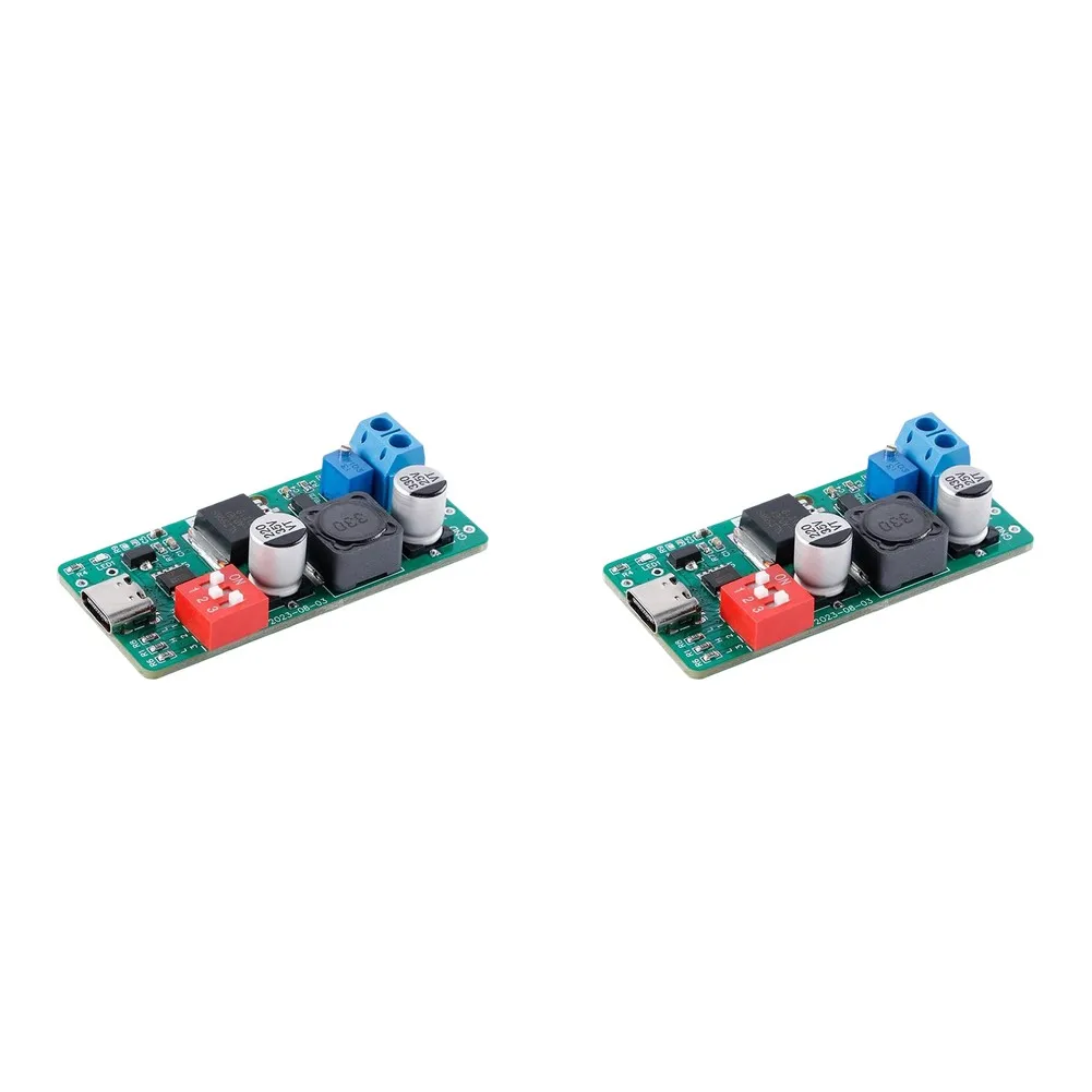 USB For PD Adjustable DC Supply Module 1.8V to 18V Range 2A Max for For routers Optical Modems Monitors and Fans