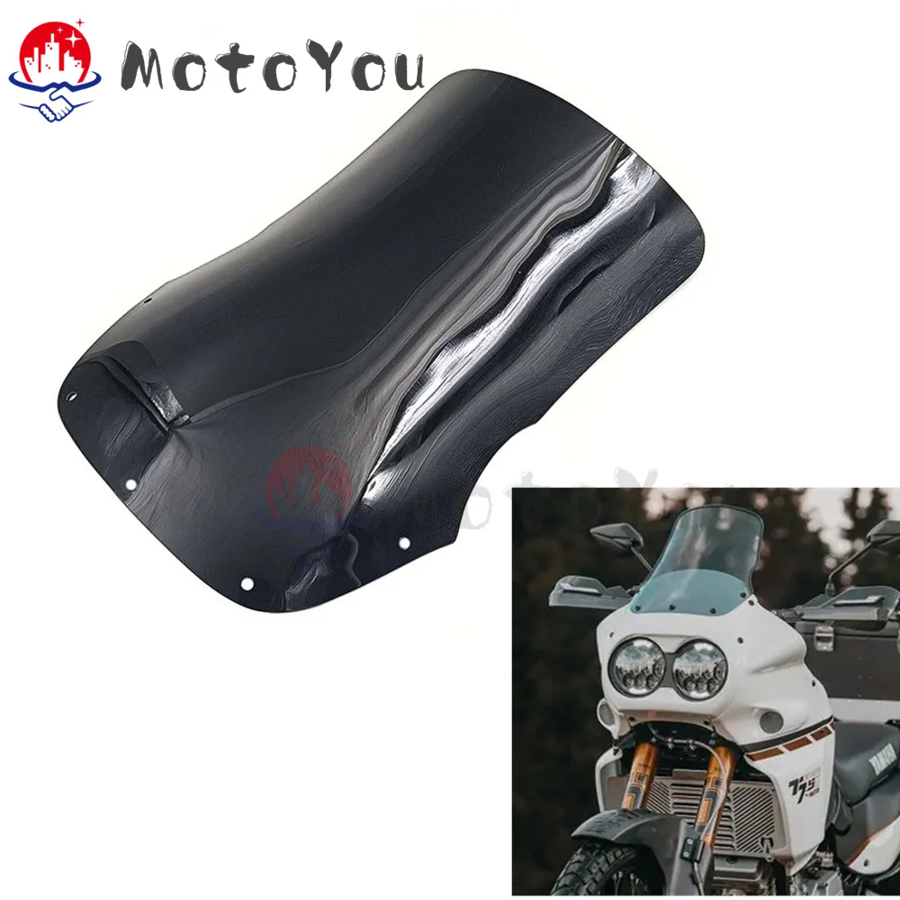 Windscreen Odometer Visor Viser for Yamaha XTZ 750 Super Ténéré 1989-1996 XTZ750 Windshield Glass Wind Shield Airflow Deflector