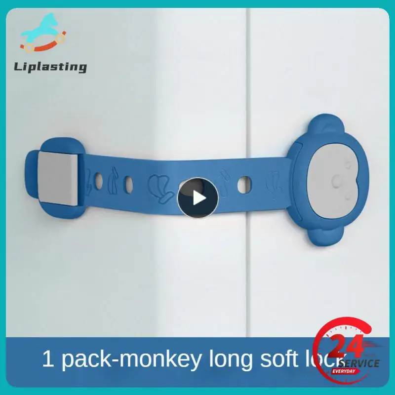 Children's Safety Lock Buckle Multifunctional Baby Anti-clip Hand Drawer To Lock Refrigerator Cabinet Windows