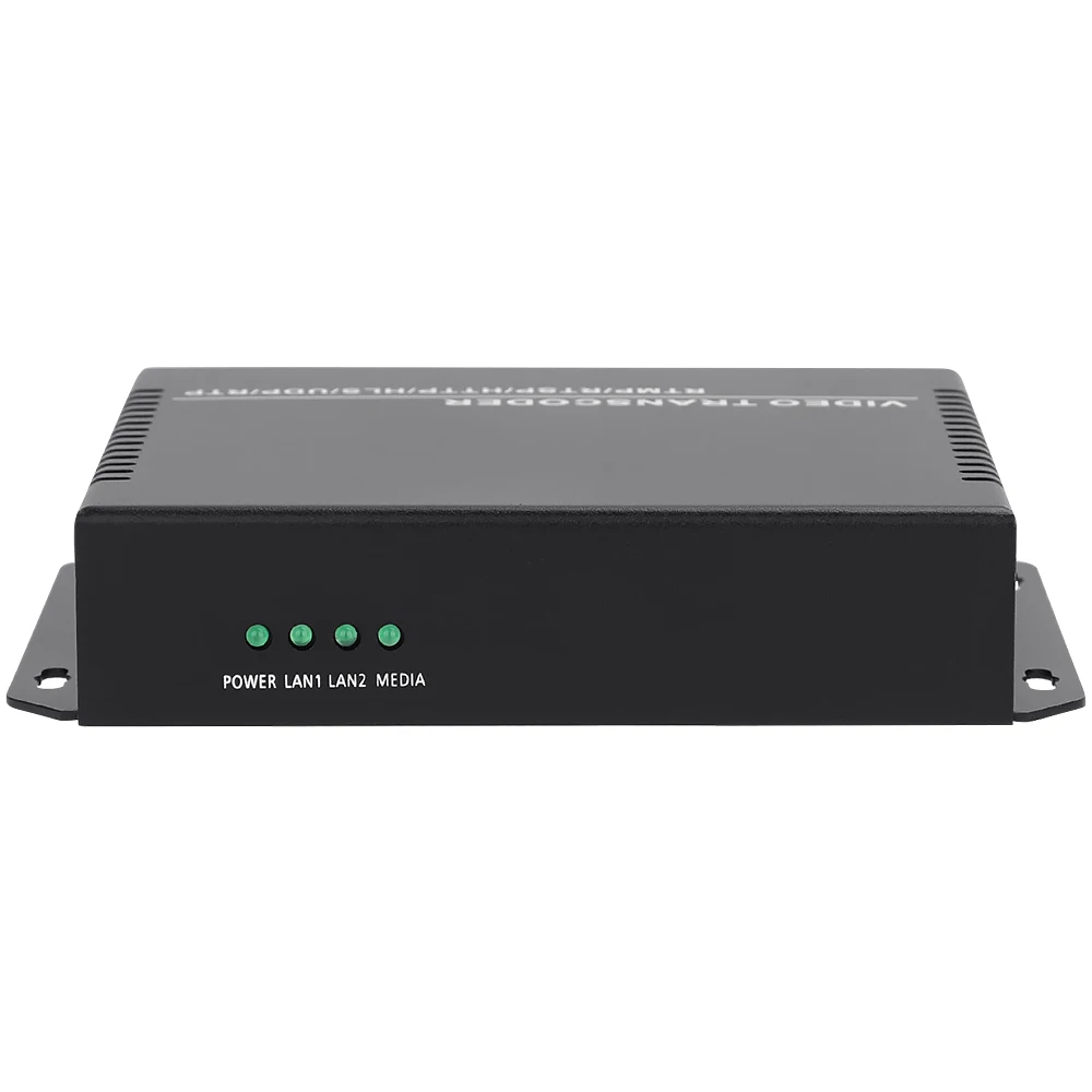 4K HEVC H.265 H.264 8in1 IP zu IP IPTV TV Broadcast Video Live Streaming Transcoder RTMP RTMPS UDP HTTP RTSP HLS SRT