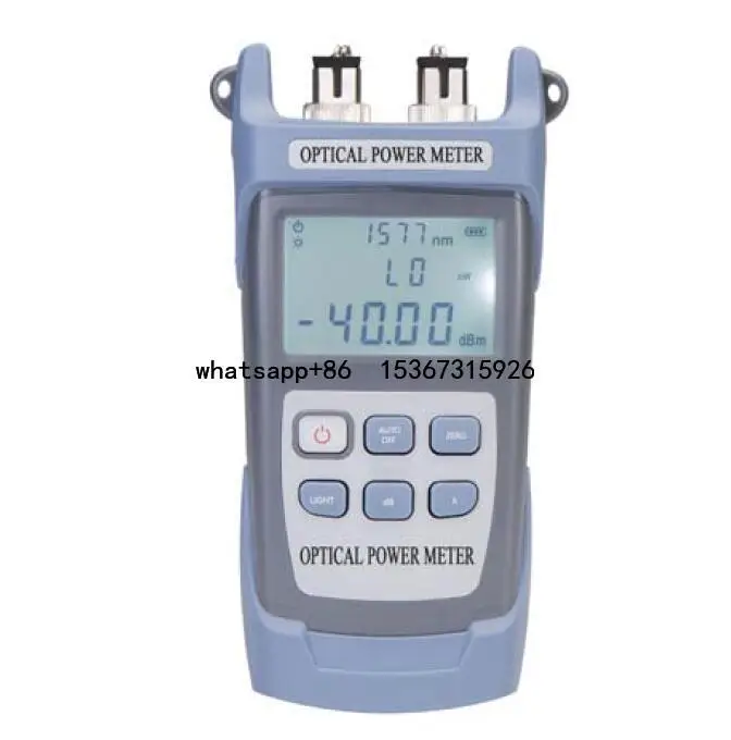 

Fast Connect Fiber Visual Fault Locator Light Source and 10G 1577 Wavelength Fibre Optical 3 in 1 MPO Power Meter With Laser