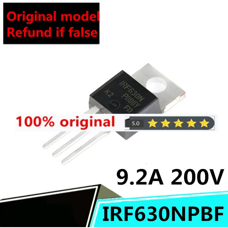 

10PCS original genuine IRF540NPBF IRF540N TO-220 N-channel 100V/33A in-line MOSFET