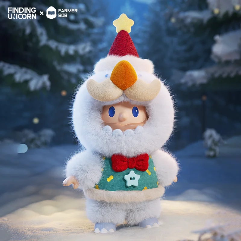 농부 밥 퍼리 스노우 엘핀 밥 시리즈 행잉 카드 인형 비닐 장난감 생일 선물 애니메이션 주변 상품 할로윈 장난감