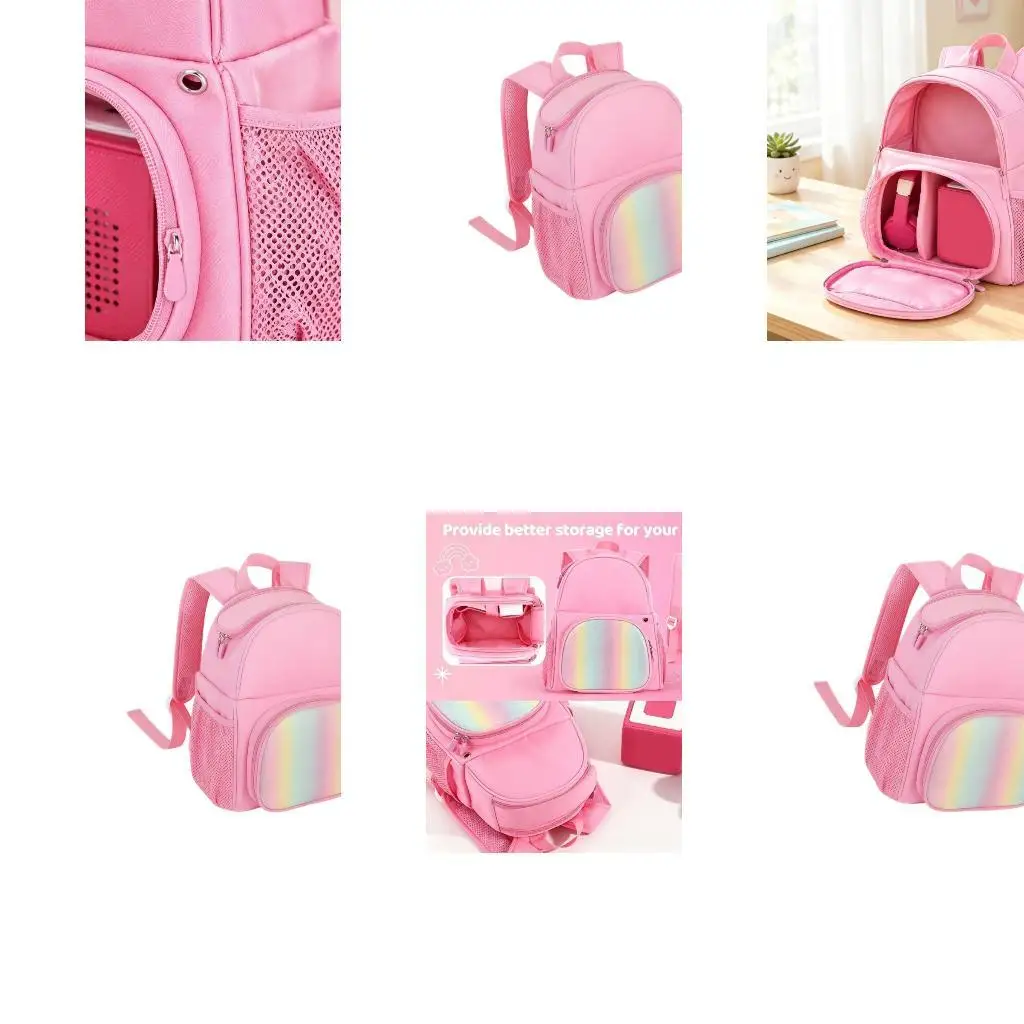 Fabric Music Device Carrying Bag with Thickened EPE Padded Lining, Two-Level Interior Storage, and Separate Zippered D2RC