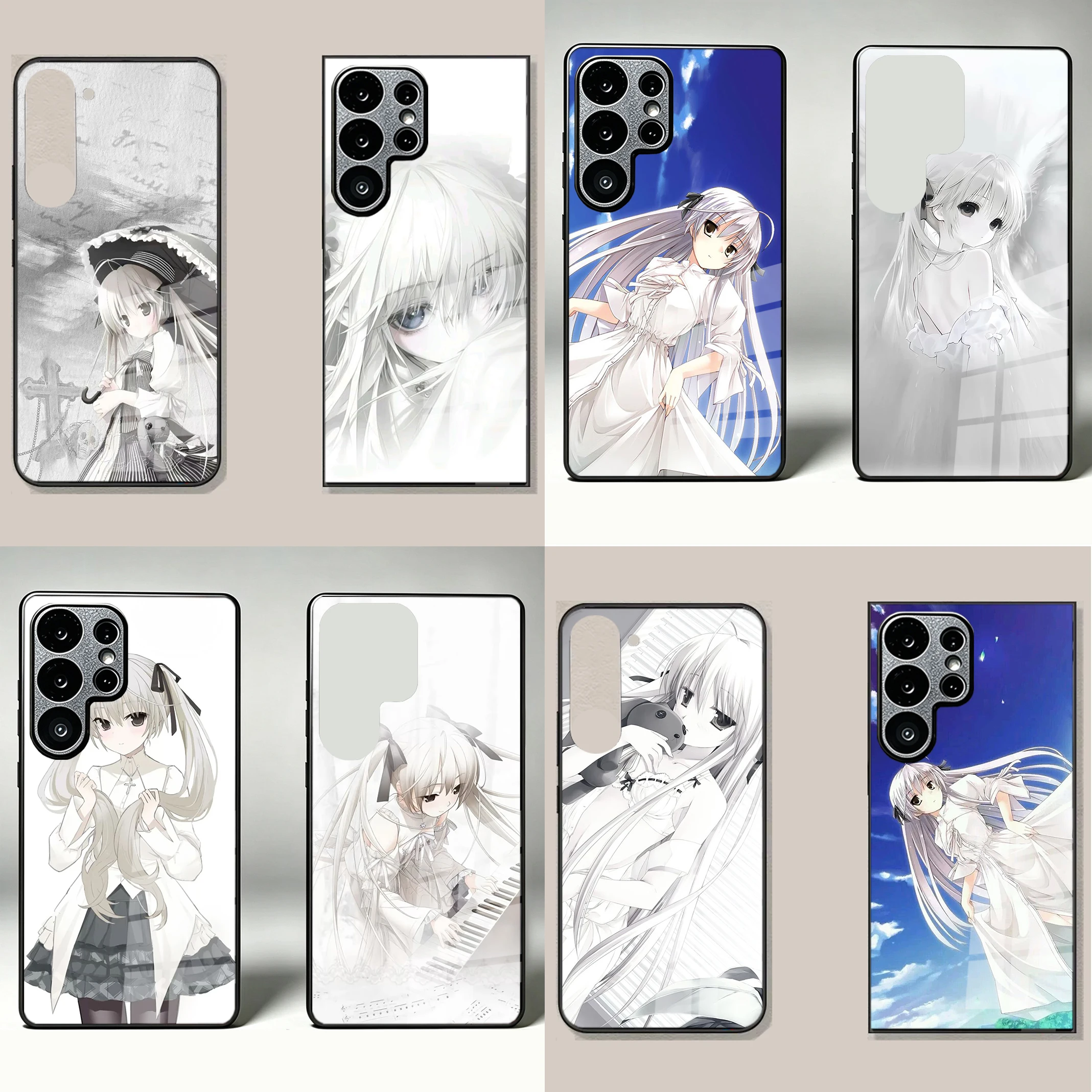 Yosuga No Sora Phone Case For Samsung Galaxy S26 S24 FE S25 EDGE S23 S22 ULTRA S21 S20 PLUS S10 LITE Glass Photo Mirror Etc Seri