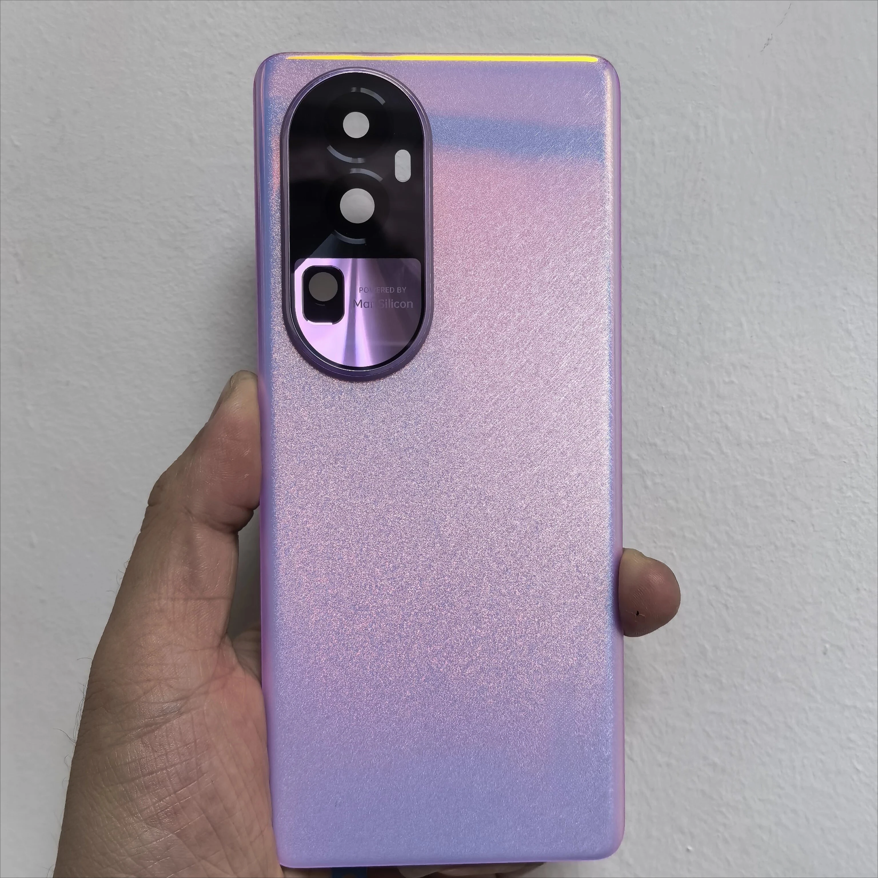 Durable back cover For OPPO Reno10 Pro Global Battery Cover Rear Door housing with Camera Lens Repair Spare Part