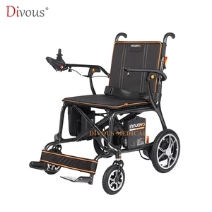 초등형 접이식 10kg 비활성화 된 탄소 섬유 전기 전동 휠체어는 비행기를 섭취 할 수 있습니다. 10 최고의 판매 스마트 휠체어 -17