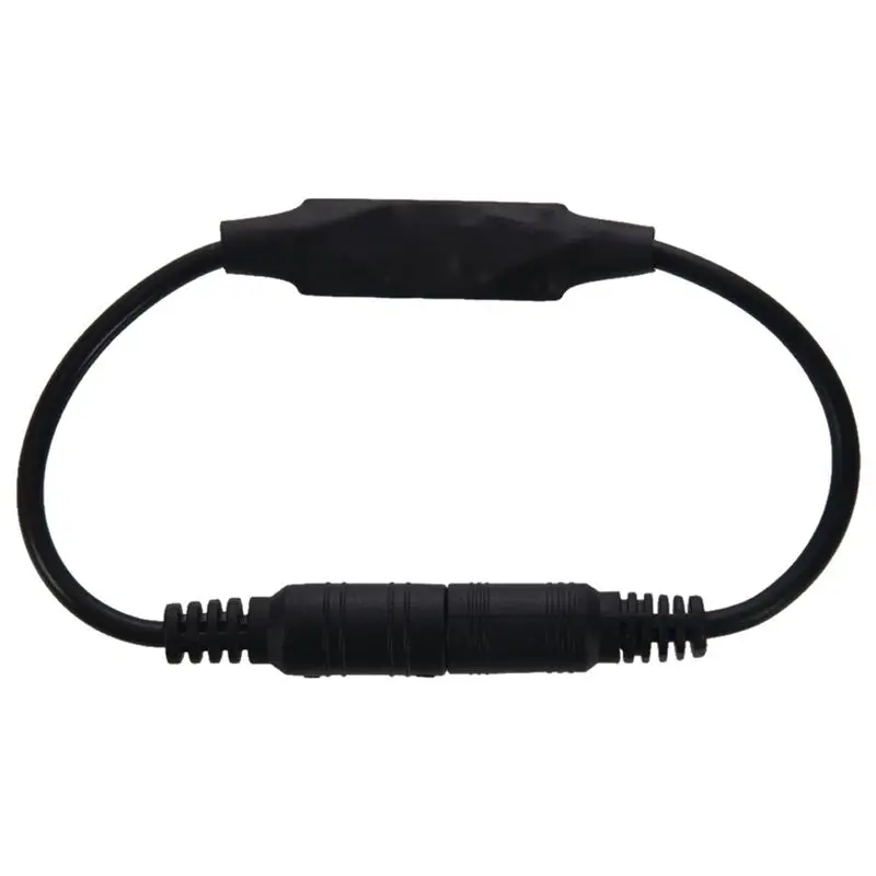 20X Low-Profile Inline Controller Mini 3 Key Dimmer Switch For LED Strip Light Black
