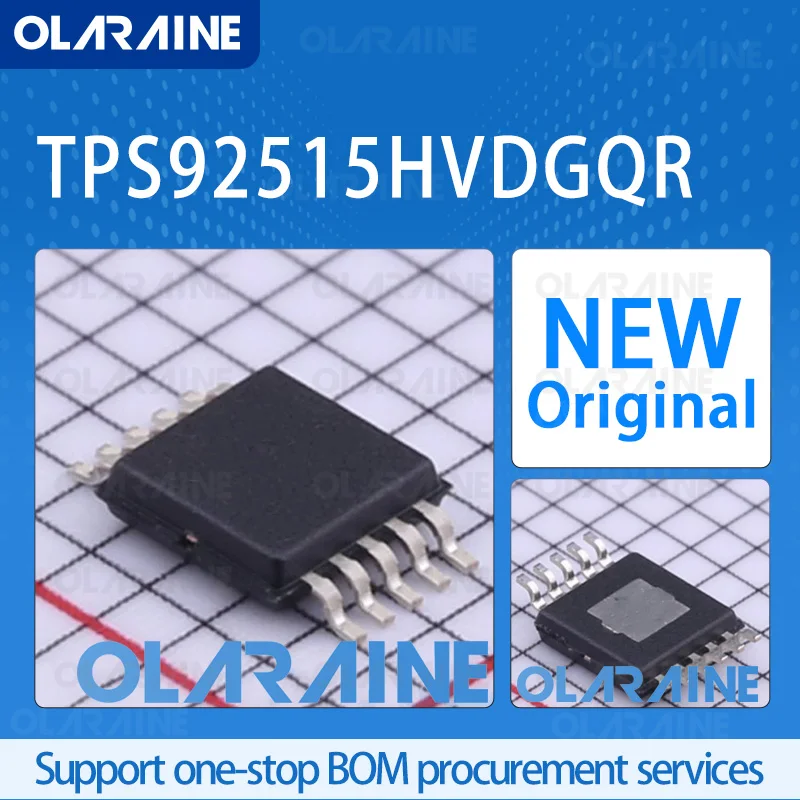 

1/5/10Pcs TPS92515HVDGQR MSOP-10 original 100% new IC chip LED lighting driver ICs 1 Output Current 2 A