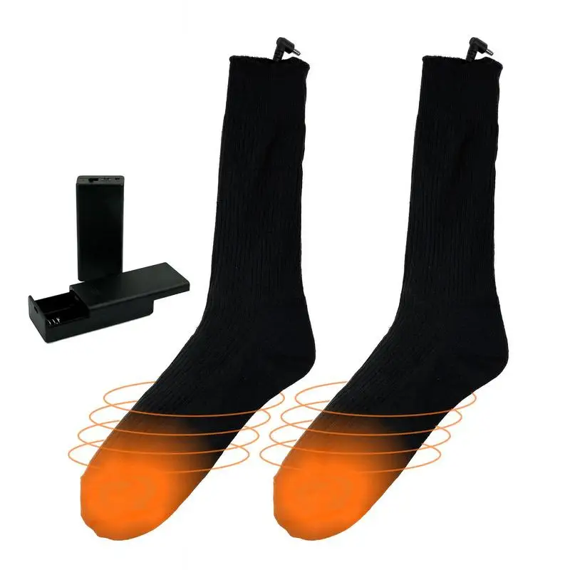 

Electric Heated Socks Heating Thermal Electric Socks Rechargeable Soft Winter Thermal Electric Socks For Outdoor Camping Sports