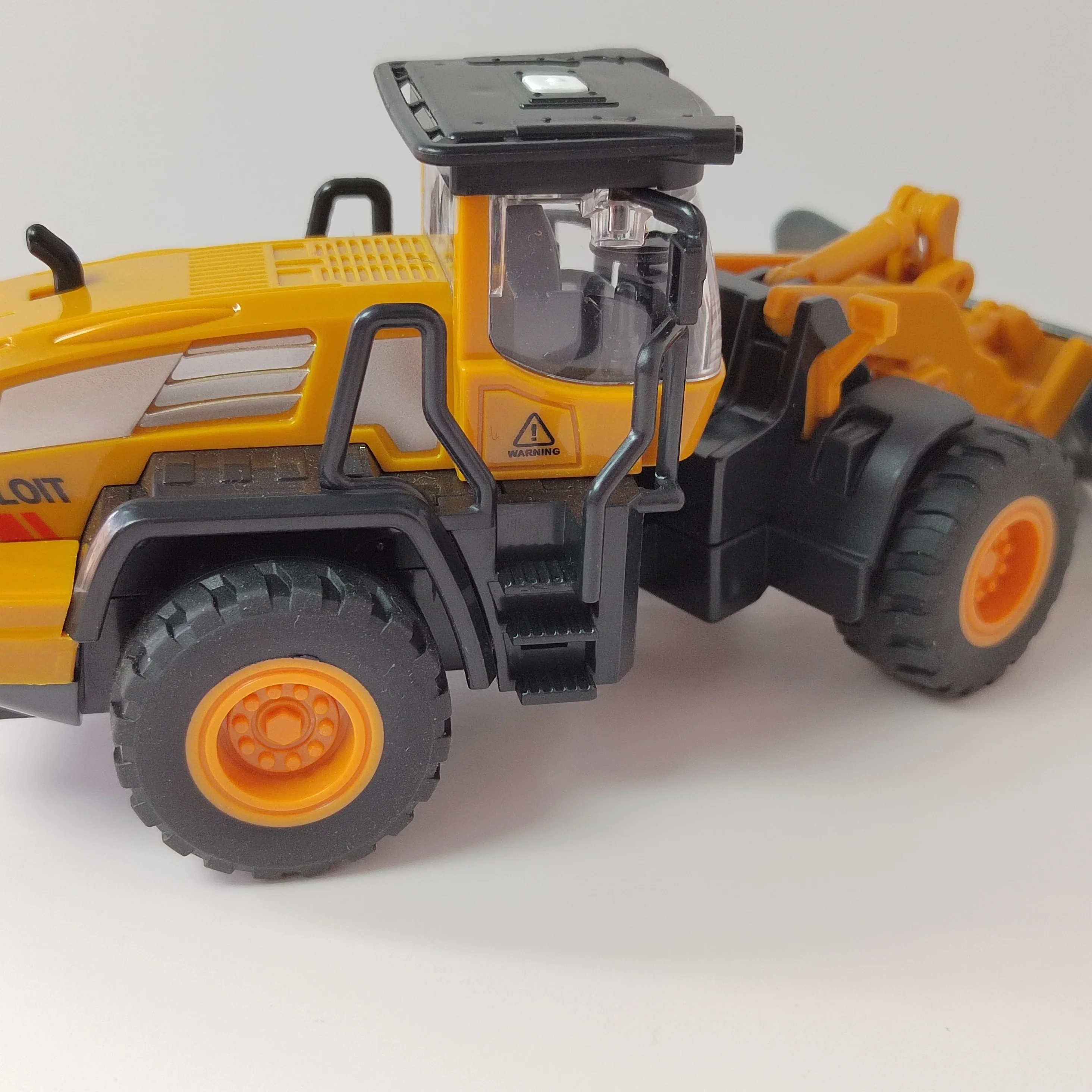 Mini Alloy Engineering Bulldozer Diecast Truck Zabawki Pojazd Model budowlany Zabawka Ciężarówka Symulacja Kolekcja Prezenty Chłopcy