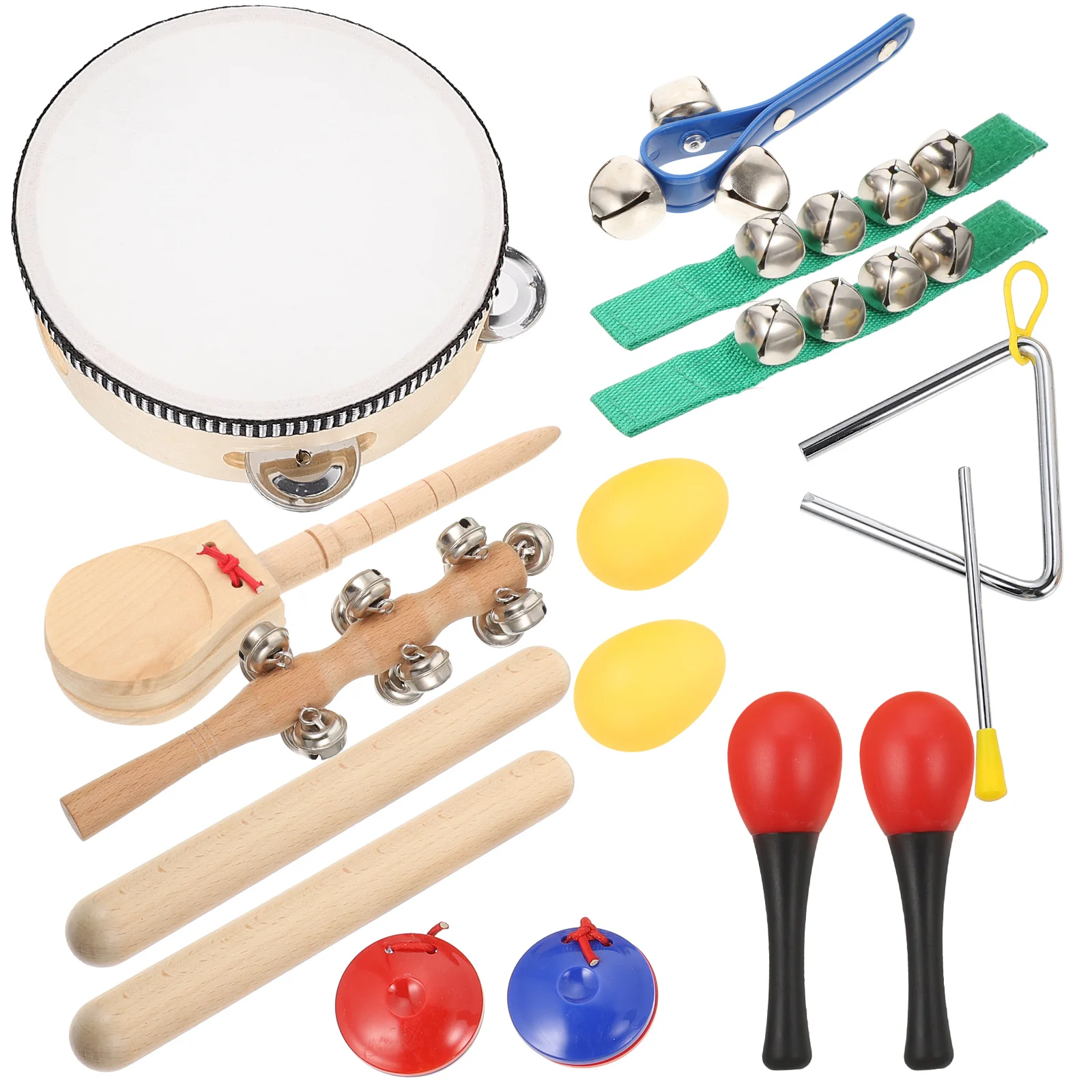 Houten percussie-instrument voor kinderen Muzikale cadeauset Peuterinstrumenten Speelgoedspeelgoed