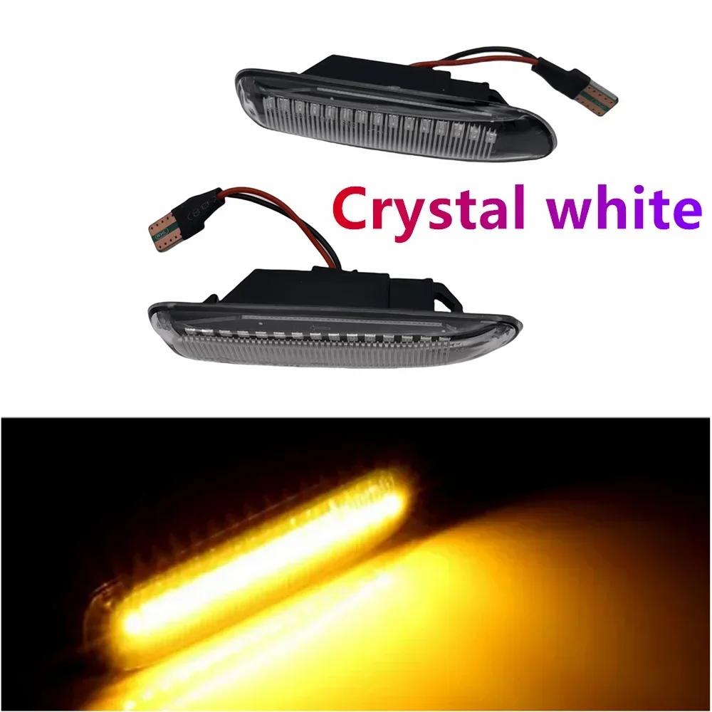 

Автомобильный светодиодный указатель поворота, боковой габаритный динамический мигающий свет для BMW E46 3, серия Limousine Coupe Compact Cabriolet Touring