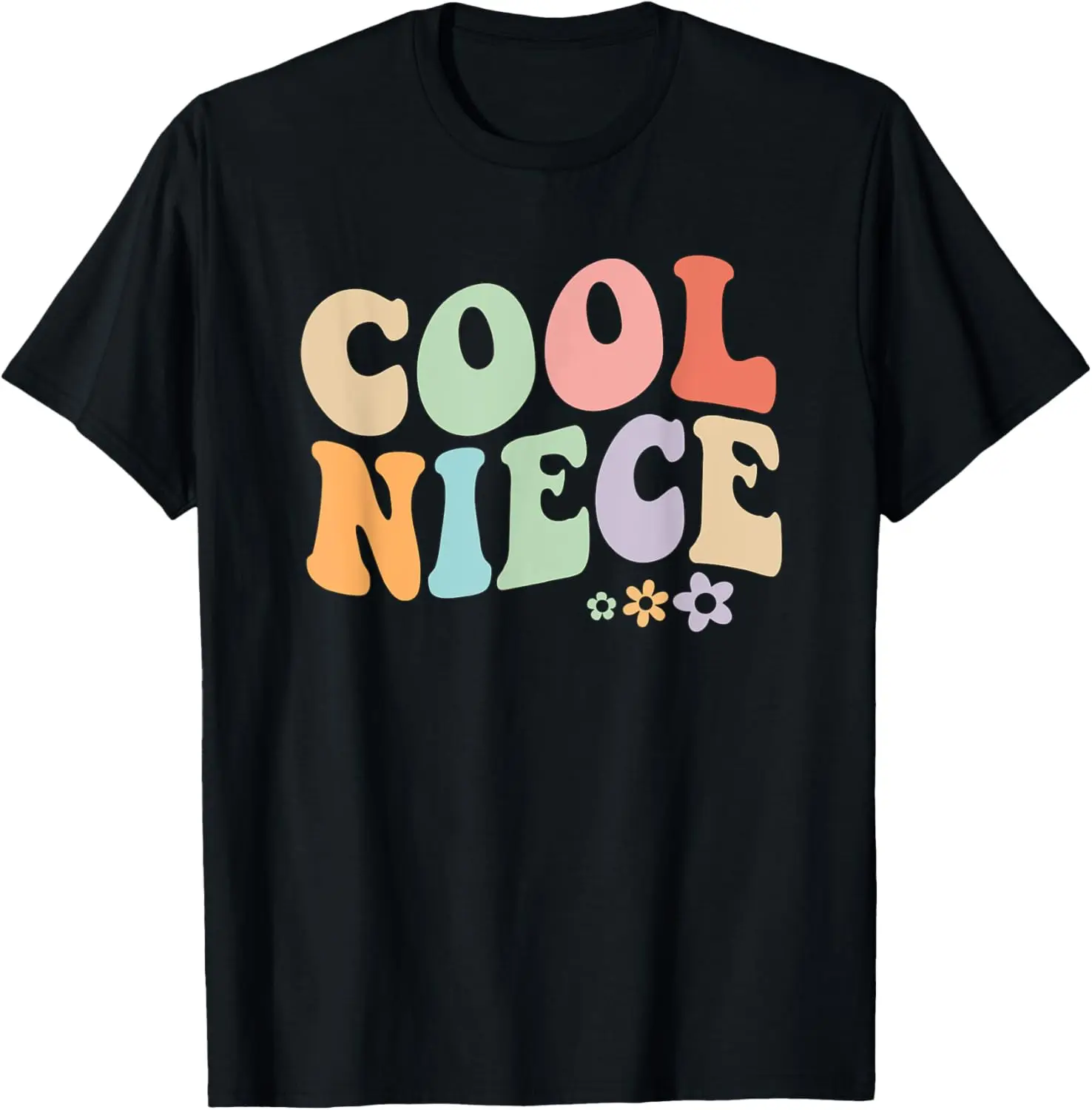 Cool niece vintage floral design to niece from auntie T-Shirt