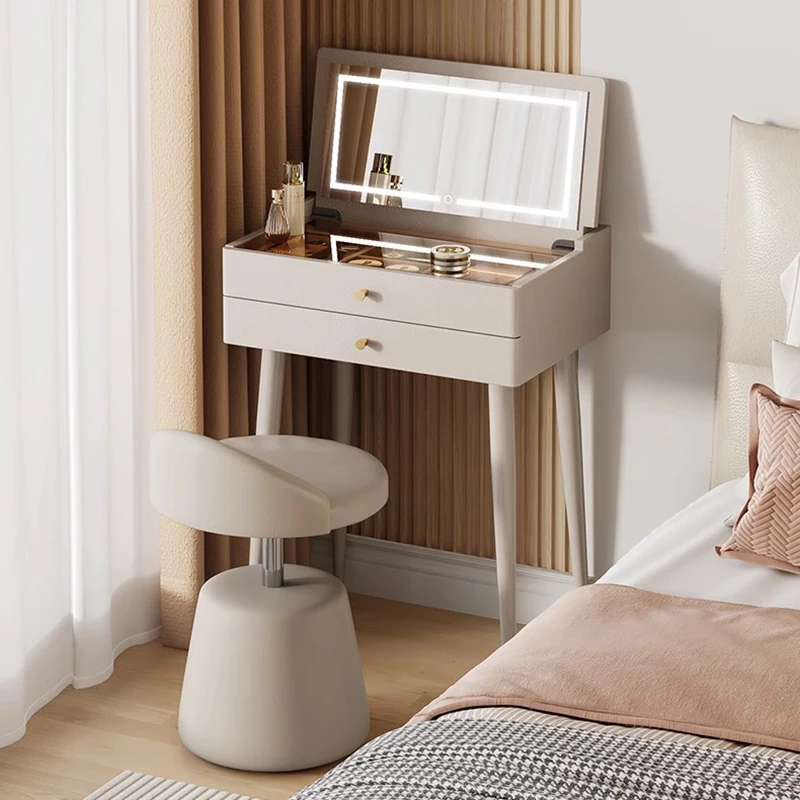 

Women Luxury Vanity Table Bedroom Girl Beauty Cosmetics Modern Living Room Dressing Table Bedroom Vestidores Home Furniture