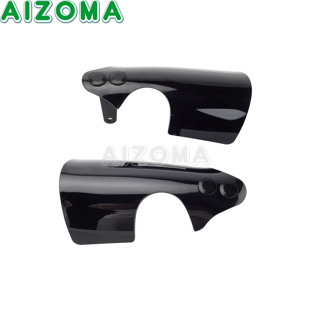 Black Motorcycle Handguard Fairing Handle Hand Guards Protector For Harley Softail Road King Dyna Low Rider S Fat Bob 2007-2017