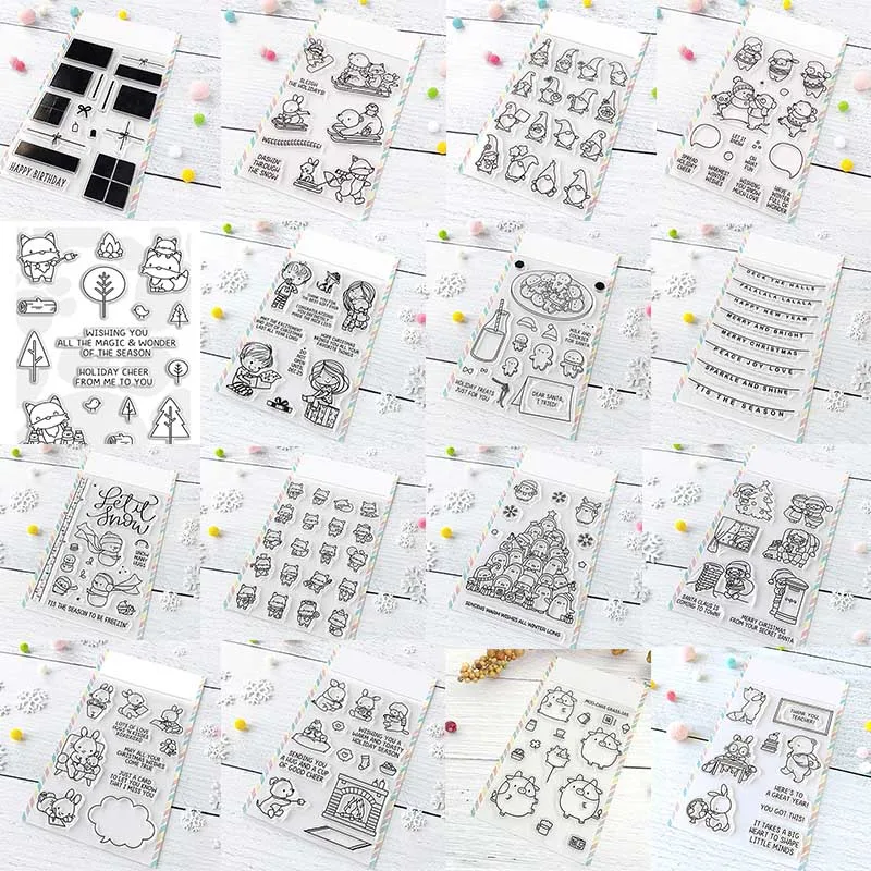 

Christmas Santa Clause Metal Cutting Die and Coordinating Stamp for Scrapbooking Craft Die Cut Card Making Embossing Stencil 06