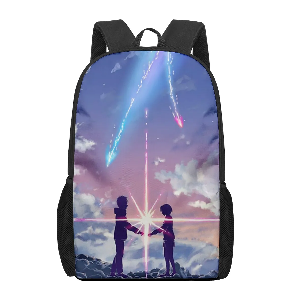 your name anime 16Inch 3D Print Children School Bags Orthopedic Backpack Kids School Boys Girls Mochila Infantil Children Book B