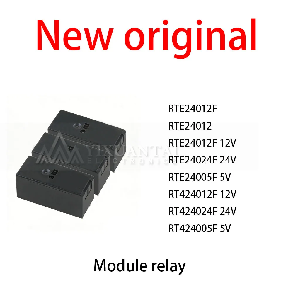 10Pcs/Lot New original RTE24012F RTE24012 RTE24012F 12V  RTE24024F 24V RTE24005F 5V RT424012F 12V RT424024F 24V RT424005F 5V Mod