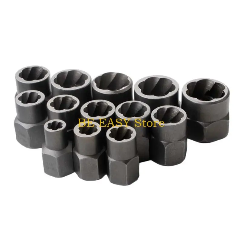 E28F Complete 26Pcs Bolt And Nut Screw Removal Tool For Automotive And Home Repairs