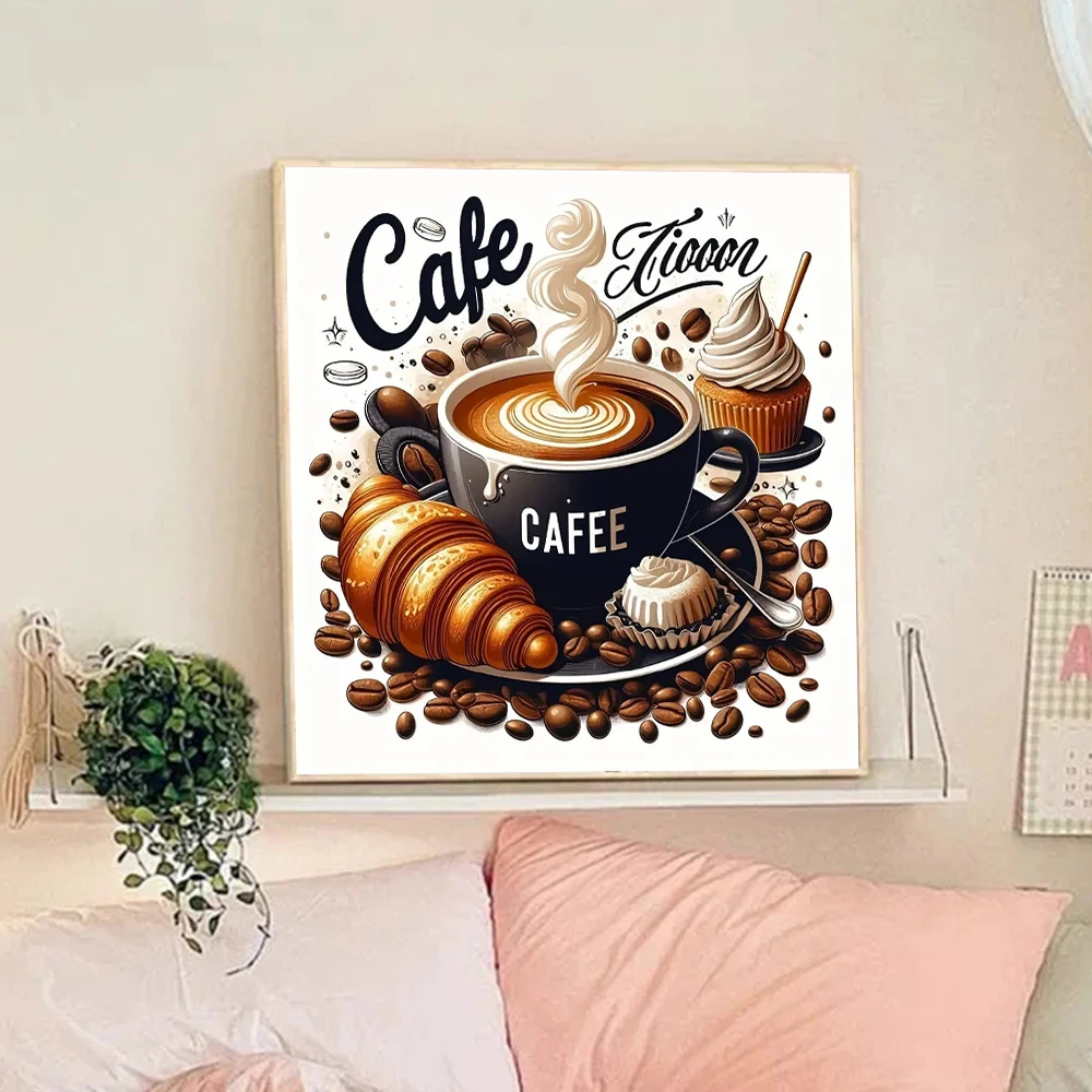 5D DIY Diamond Painting Cartoon Cup Full Diamond Mosaic Embroidery Fruit Art New Product Home Decoration Painting