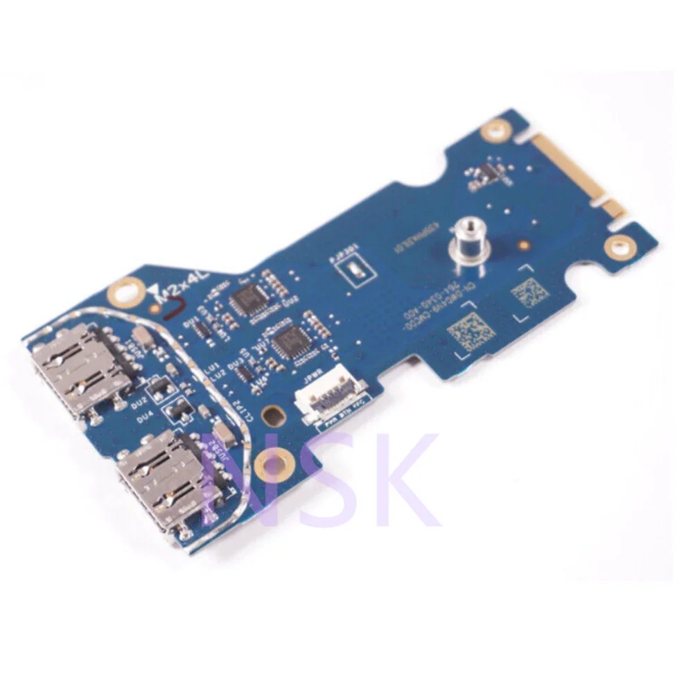 Original LS-L65IP FOR DELL G15 5521 5520 usb Input Output Board   100% Test Ok