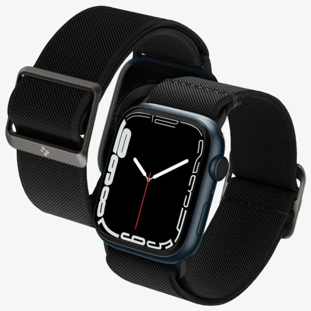 Spigen Lite Fit Ultra Elastyczny Sportowy Pasek do Apple Watch Band z obsługą SE/S6/5/4/3/2/1 38/40/49mm 9/8/7 41mm 10/11 42mm 9/8 45mm — zdjęcie produktu 3