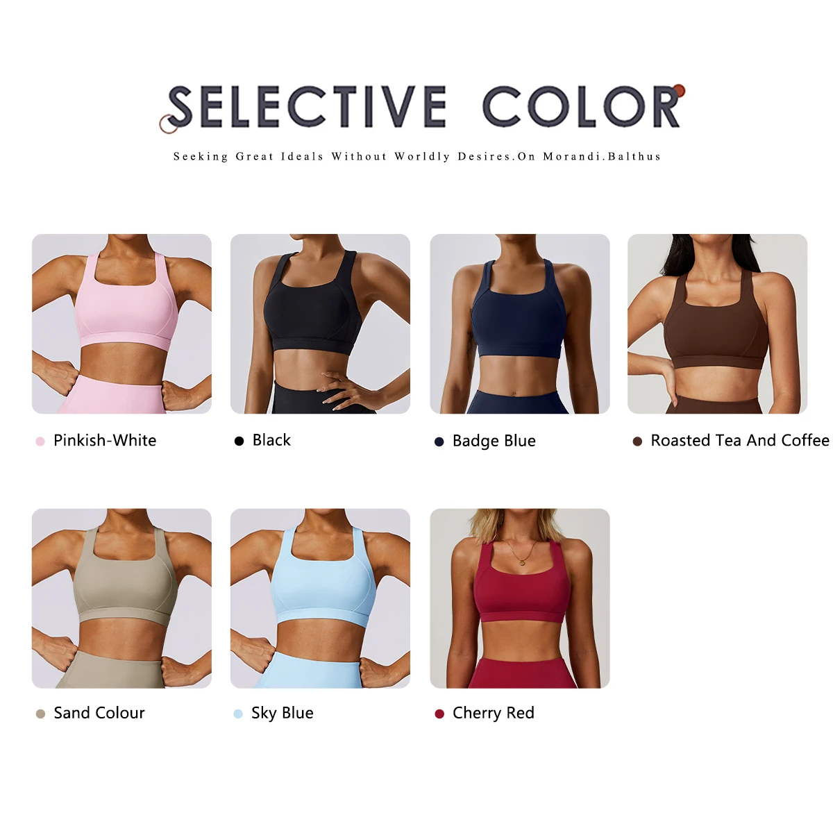 حمالة صدر رياضية للسيدات من Ctenkevet مقاومة للصدمات، سترة رياضية لليوجا، سترة جميلة من الخلف، قابلة للتنفس، سترة للجري