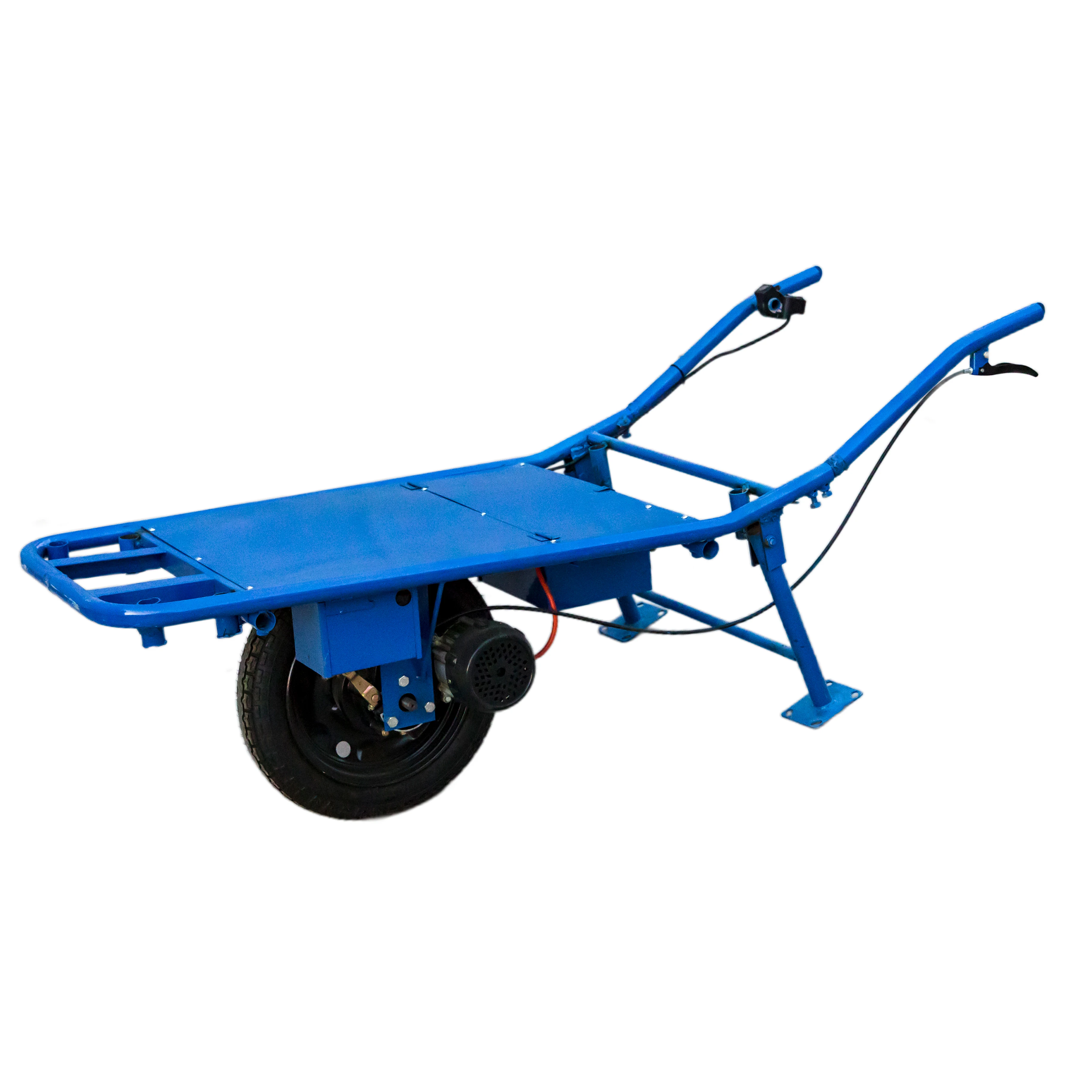 

Electric Cart Unicycle Platform Hand Cart Trolley Cargo Outdoor Heavy Duty Agricultural Household Industrial Trolley