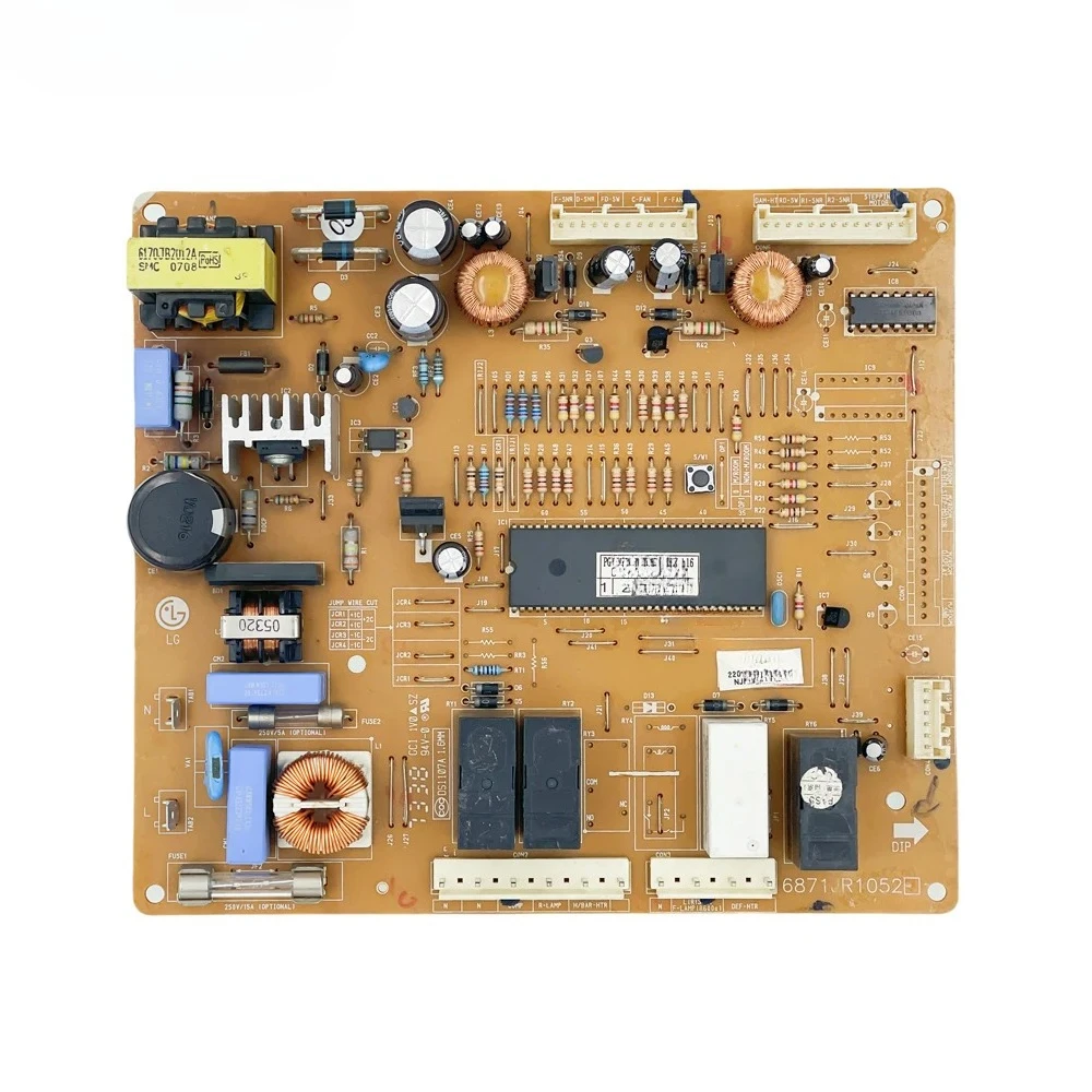 

Используется для платы управления холодильником LG 6871JB1291E 6871JB1291F, печатная плата 6871JR1052, материнская плата холодильника, детали морозильной камеры