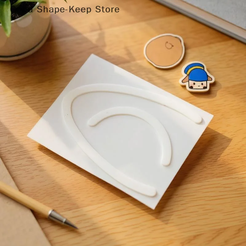 Mouse Feet Pad Mouse Skate Glides Sticker For MX Vertical/ MX Lift Vertial Gaming Mice Curved Edge