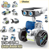 12-in-1 Solar Robot Kit for Kids 8-12 STEM Projects DIY Building Toy Set Science Experiment for Children Boy Girl Birthday Gifts