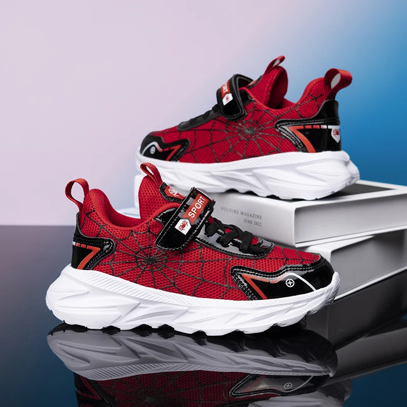 

Children Sneaker Boys Shoes New Design Autumn Comfortable Cartoon Printed Kids Casual Sports Shoes Tennis Boys Sneaker