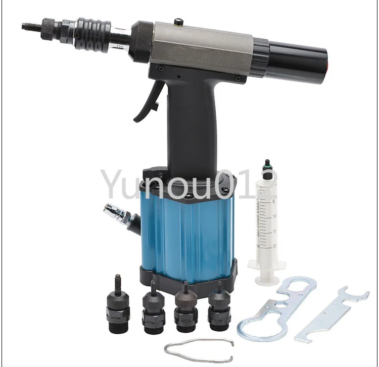 Industrielle M3~M8 pneumatische hydraulische Nietmutternpistole Luftmutter Nietmaschine Abzieher Einstellwerkzeuge mit Nietenköpfen
