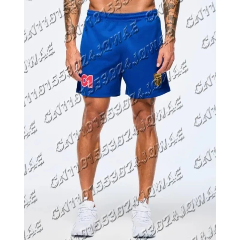 شورت ZW 3D مطبوع عليه عنصر اليد سريع الجفاف للرجال، شورت رياضي عصري يسمح بمرور الهواء، عصري ومريح #1