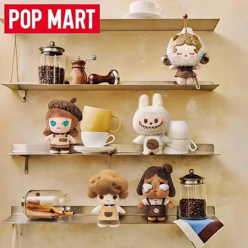 

POP MART POP BEAN Coffee Factory Series Blind Box Toys Dolls Guess Bag Anime Action Figure Mystery Box Ornaments Gift Collection