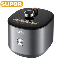 SUPOR IH Rice Cooker 5L Electric Pressure Cooker Dual Liner Smart Kitchen Appliance Color Screen Function Menu Electric Cooker