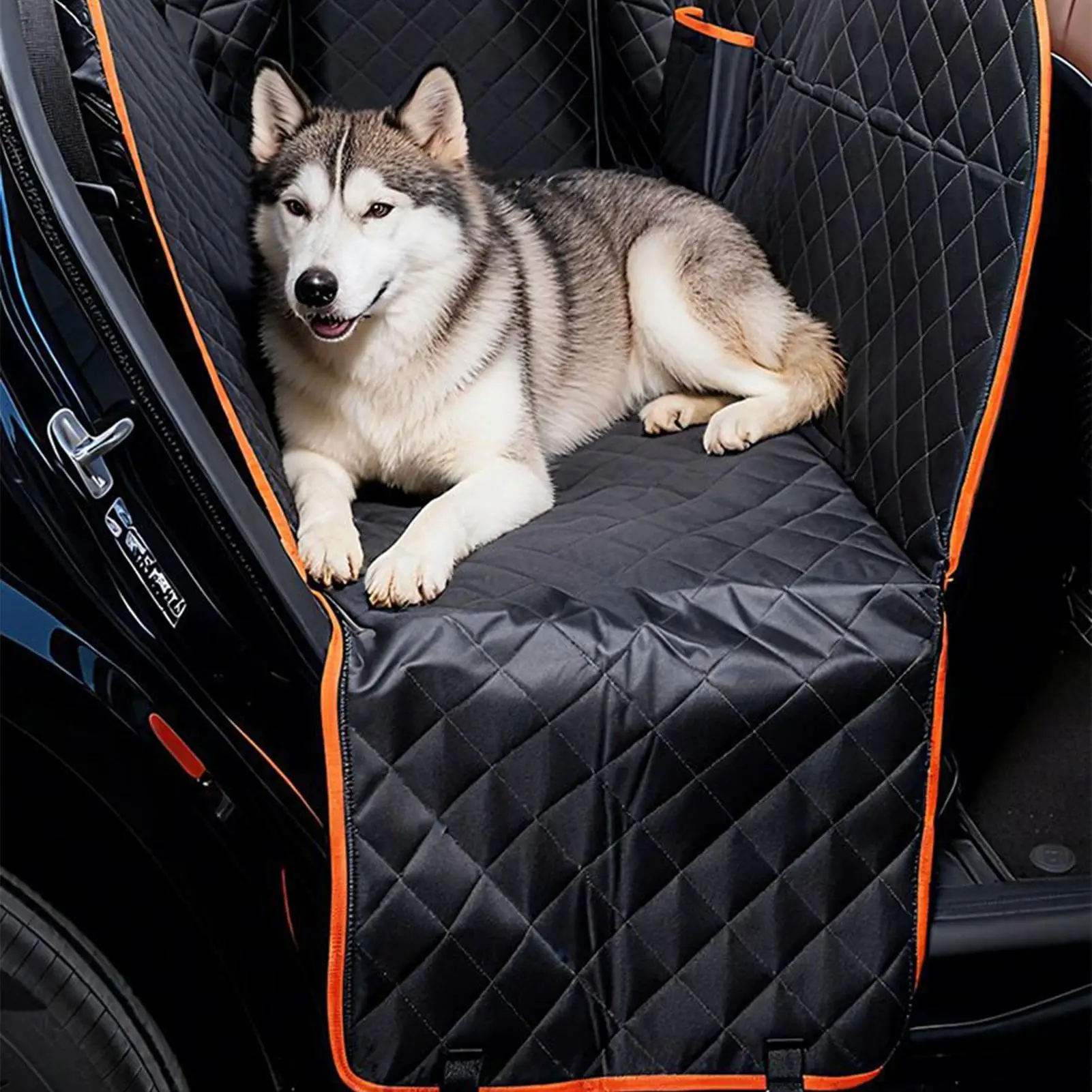 Dog Mat For Car Waterproof Full Wrap Anti-Slip Pet Auto Blanket Dog Seat Cover Car Protector For Vehicle SUV Truck Travel