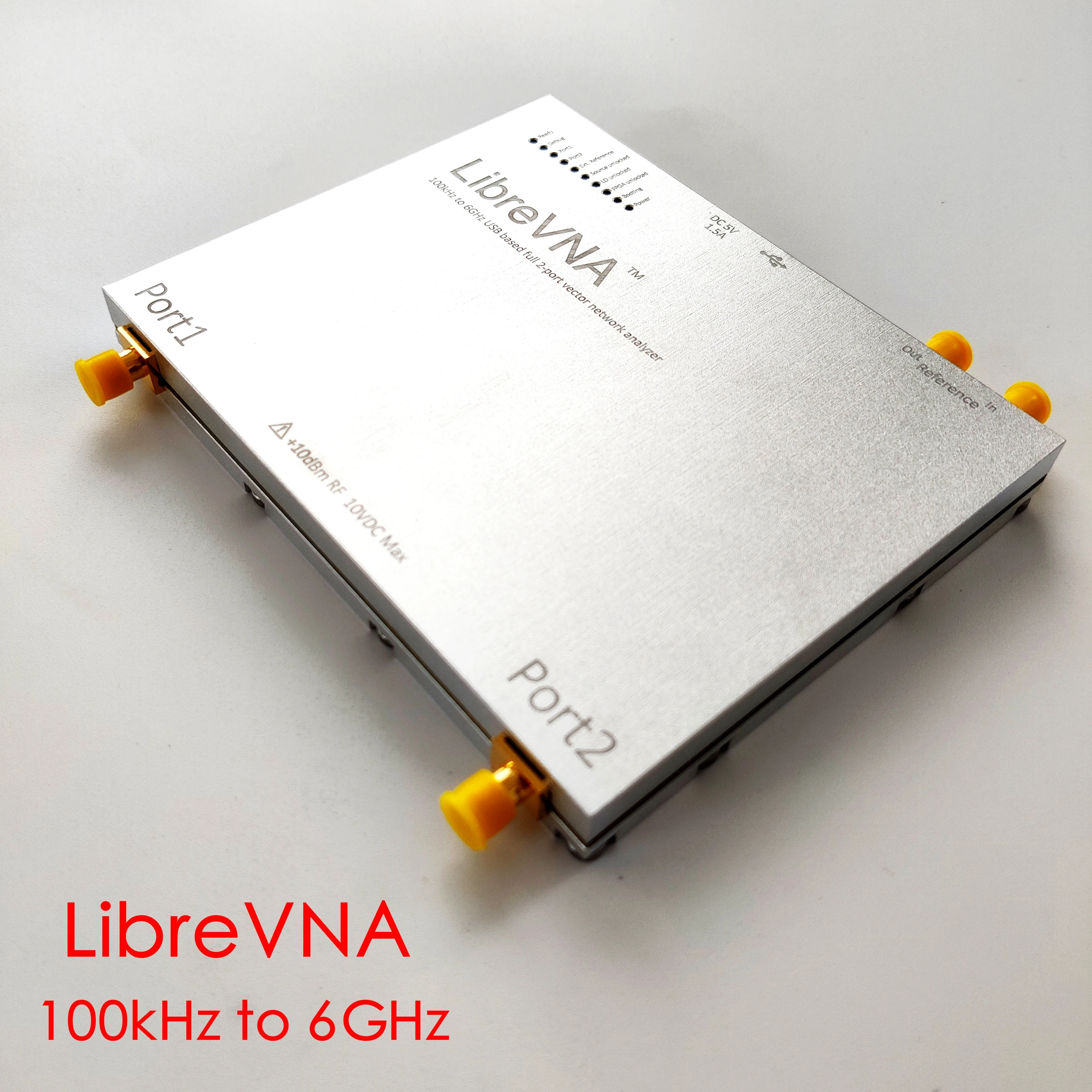 

Librevna 100KHz - 6GHz Usb Based Full 2-port Network Analyzer