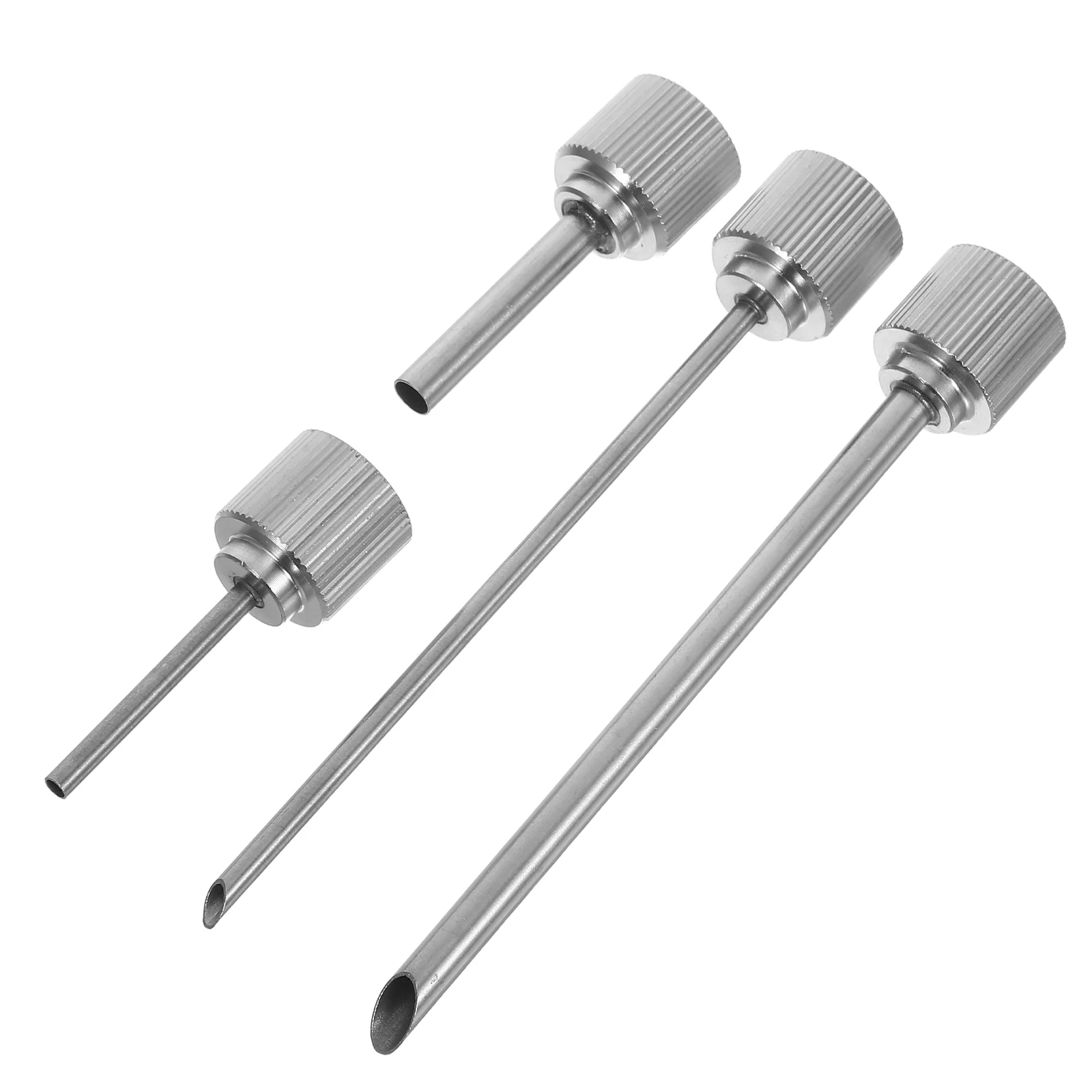 

4pcs Piping Nozzle Set Cream Decorating Tips Icing Tools Cake Making Accessories Stainless Steel Round Replacement Kit